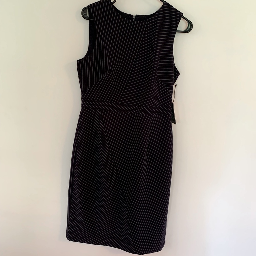 A line midi work dress